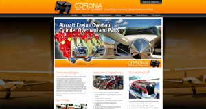 Private Jet Website Design